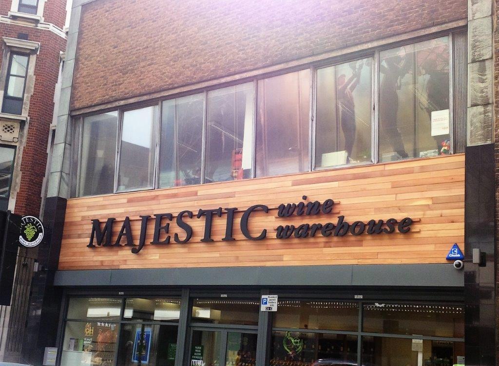 Retail - Majestic Wine Covent Garden New Entrance
