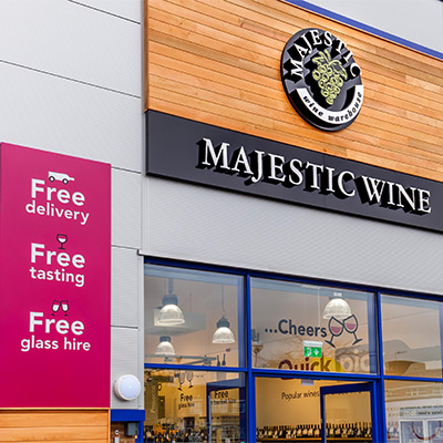 Retail - Majestic Wine Hertford Refurbishment