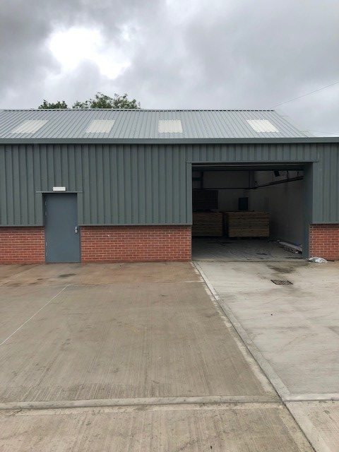 Demolition to new build - RT Fencing, Whitworth 