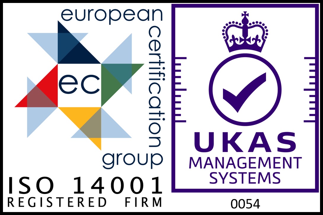 ISO 14001 certified, environmental management